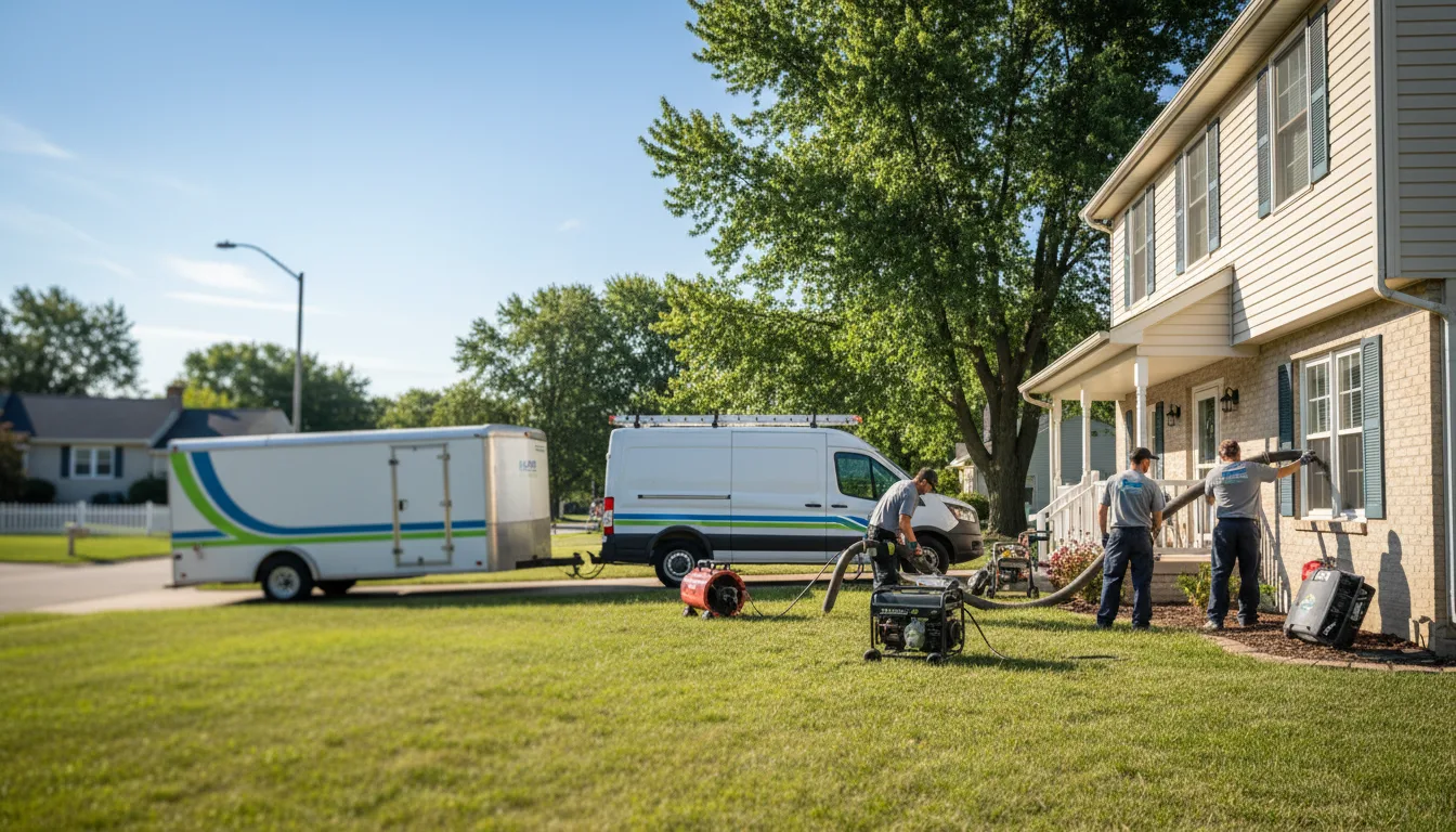 Flooded Basement Restoration And Cleanup With Repair in Rushford, MN near me